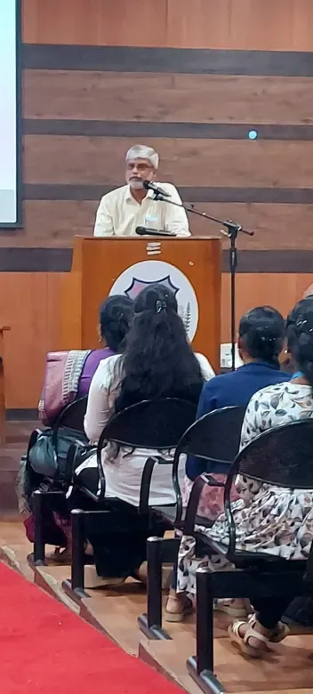 Career talk at Ethiraj College
